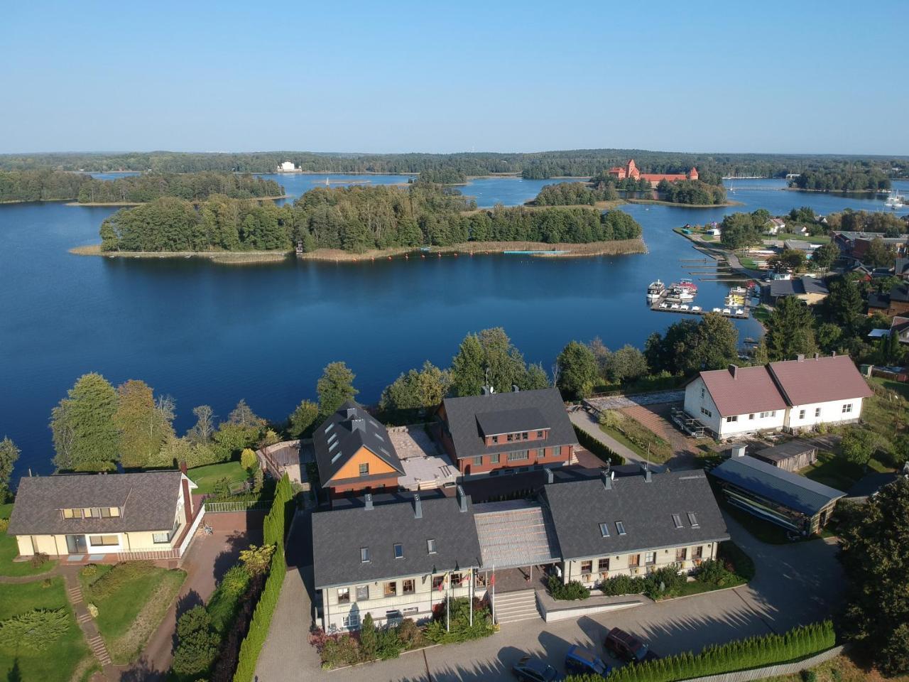 Rowing Hotel Trakai Eksteriør billede