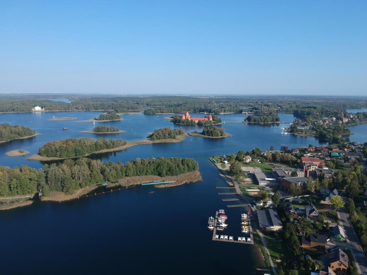 Rowing Hotel Trakai Eksteriør billede